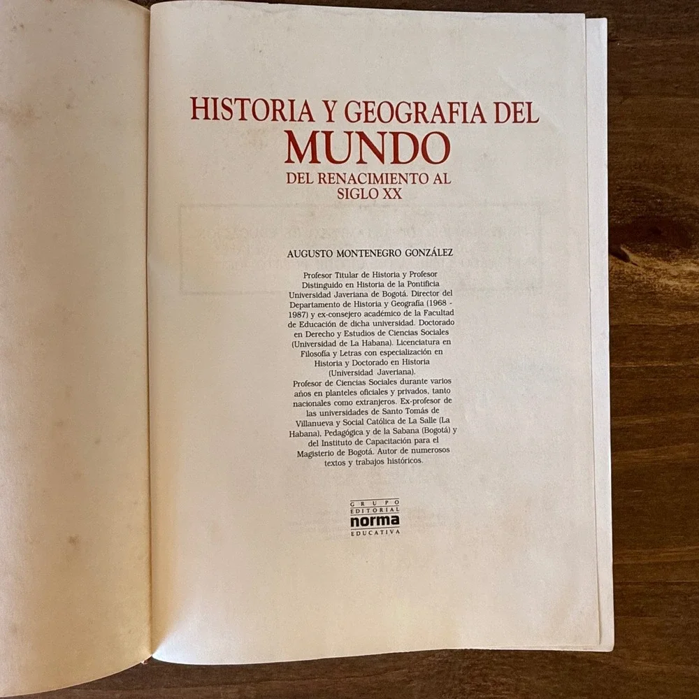 Grupo Editorial Norma vintage 1992